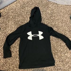 Under armour hooded T shirt size 4